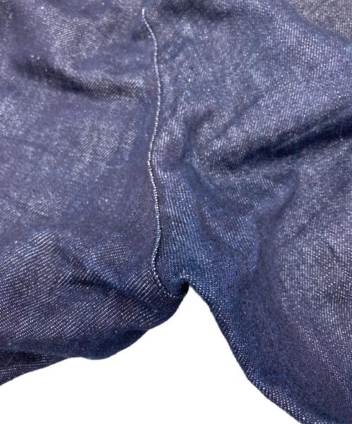 soi-e（ソワ）soi-e (ソワ) コットンリネンデニムパンツ インディゴ サイズ:1の古着・服飾アイテム