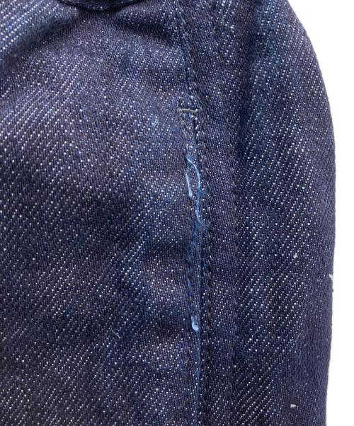 soi-e（ソワ）soi-e (ソワ) コットンリネンデニムパンツ インディゴ サイズ:1の古着・服飾アイテム