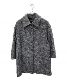 URBAN RESEARCH（アーバンリサーチ）の古着「ループヘリンボーンバルカラーコート」｜グレー