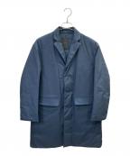 DESCENTE PAUSEデサントポーズ）の古着「DOWN CHESTER COAT」｜ネイビー