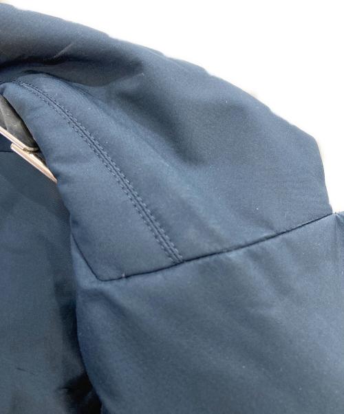 DESCENTE PAUSE（デサントポーズ）DESCENTE PAUSE (デサントポーズ) DOWN CHESTER COAT ネイビー サイズ:Sの古着・服飾アイテム