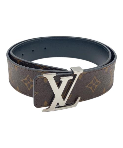 LOUIS VUITTON（ルイ ヴィトン）LOUIS VUITTON (ルイ ヴィトン) サンチュールLVイニシャルベルト ブラウン サイズ:80CMの古着・服飾アイテム