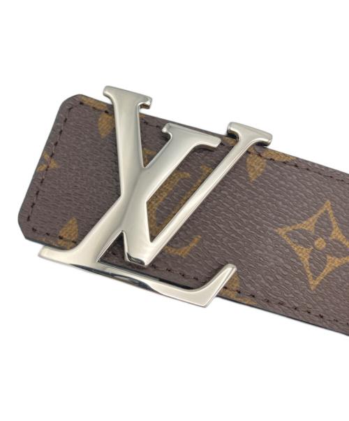 LOUIS VUITTON（ルイ ヴィトン）LOUIS VUITTON (ルイ ヴィトン) サンチュールLVイニシャルベルト ブラウン サイズ:80CMの古着・服飾アイテム