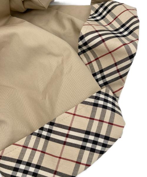 BURBERRY LONDON（バーバリーロンドン）BURBERRY LONDON (バーバリーロンドン) 比翼ステンカラーコート ベージュ サイズ:7の古着・服飾アイテム