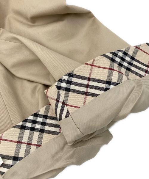 BURBERRY LONDON（バーバリーロンドン）BURBERRY LONDON (バーバリーロンドン) 比翼ステンカラーコート ベージュ サイズ:7の古着・服飾アイテム