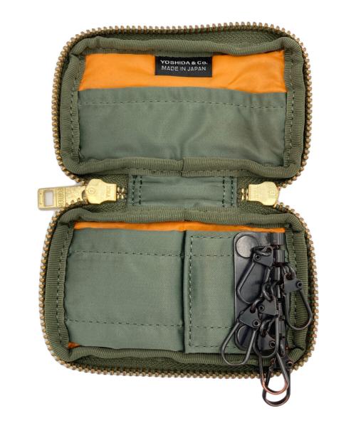 PORTER（ポーター）PORTER (ポーター) TANKER 6連キーケース セージグリーン サイズ:表示なしの古着・服飾アイテム