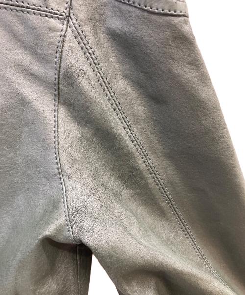 PUMA（プーマ）PUMA (プーマ) DUCATI (ドゥカティ) ピッグレザージャケット グリーン サイズ:Mの古着・服飾アイテム