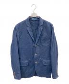 POLO RALPH LAURENポロ・ラルフローレン）の古着「3Bコットンテーラードジャケット」｜ネイビー