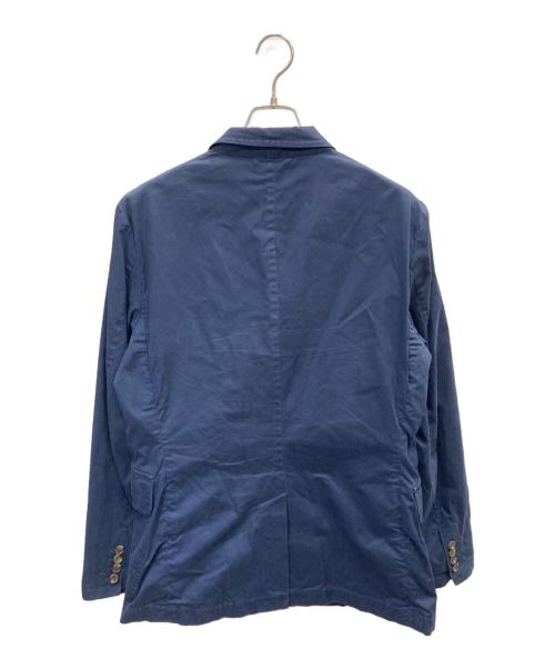 POLO RALPH LAUREN（ポロ・ラルフローレン）POLO RALPH LAUREN (ポロ・ラルフローレン) 3Bコットンテーラードジャケット ネイビー サイズ:Mの古着・服飾アイテム