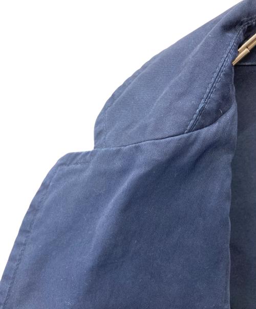 POLO RALPH LAUREN（ポロ・ラルフローレン）POLO RALPH LAUREN (ポロ・ラルフローレン) 3Bコットンテーラードジャケット ネイビー サイズ:Mの古着・服飾アイテム