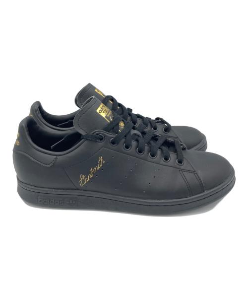adidas（アディダス）adidas (アディダス) STAN SMITH コアブラック/ゴールドメタリック サイズ:27.5CMの古着・服飾アイテム