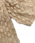 中古・古着 CODE A (コードエー) shrink lace blouse（シュリンク レース ブルゾン） ベージュ サイズ:FREE：6000円
