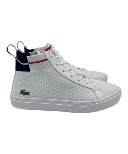 LACOSTE（ラコステ）LACOSTE (ラコステ) LA PIQUEE MID ホワイト サイズ:US10 未使用品の古着・服飾アイテム