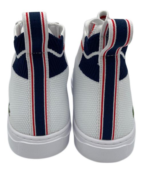LACOSTE（ラコステ）LACOSTE (ラコステ) LA PIQUEE MID ホワイト サイズ:US10 未使用品の古着・服飾アイテム