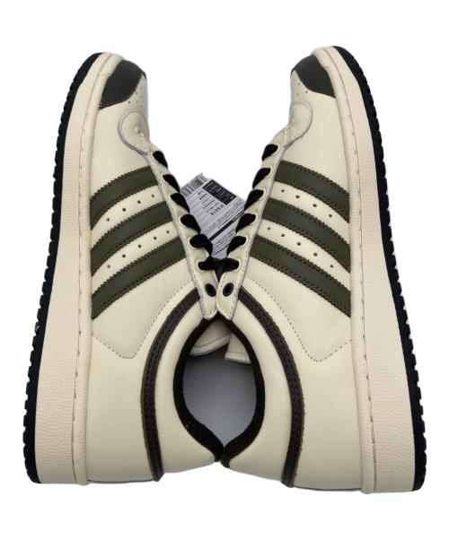 adidas（アディダス）adidas (アディダス) TOP TEN LO ホワイト×カーキ サイズ:27cm 未使用品の古着・服飾アイテム