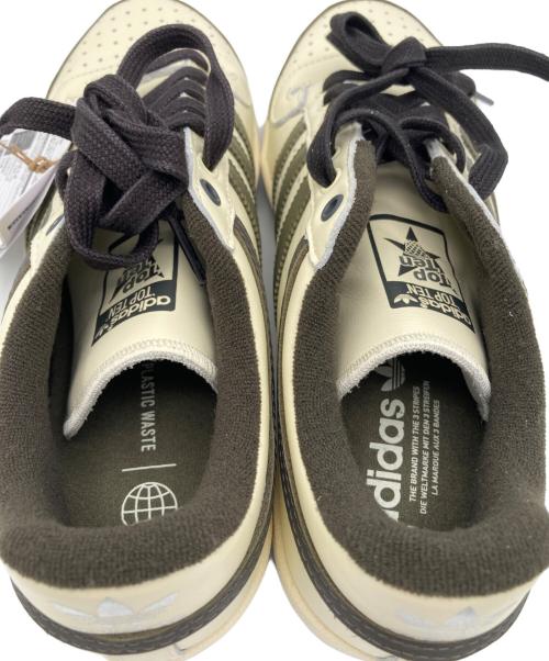adidas（アディダス）adidas (アディダス) TOP TEN LO ホワイト×カーキ サイズ:27cm 未使用品の古着・服飾アイテム