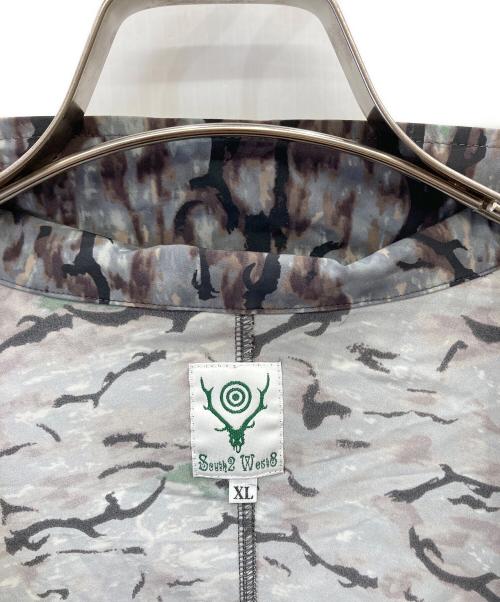 South2 West8（サウスツー ウエストエイト）South2 West8 (サウスツー ウエストエイト) ストレッチトラックジャケット グレー サイズ:XLの古着・服飾アイテム
