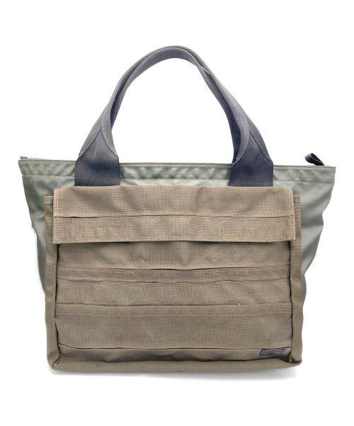 PORTER（ポーター）PORTER (ポーター) トートバッグ(L) カーキ サイズ:表示なしの古着・服飾アイテム