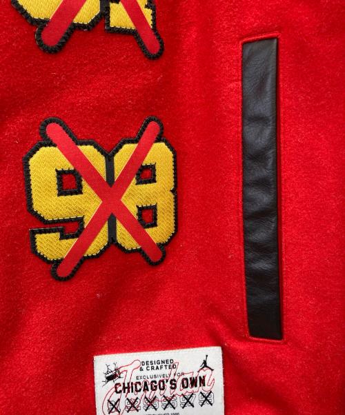 JORDAN（ジョーダン）JORDAN (ジョーダン) ヴァーシティージャケット レッド サイズ:Mの古着・服飾アイテム