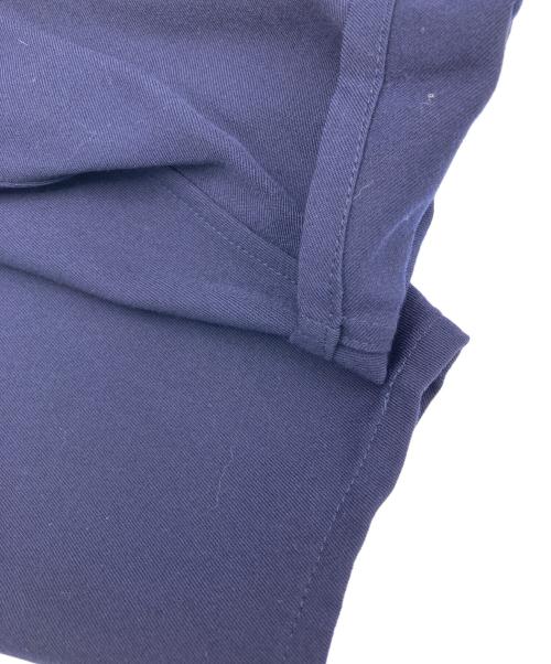 Y's（ワイズ）Y's (ワイズ) スタンドカラーギャザーウールコート ネイビー サイズ:表記なしの古着・服飾アイテム