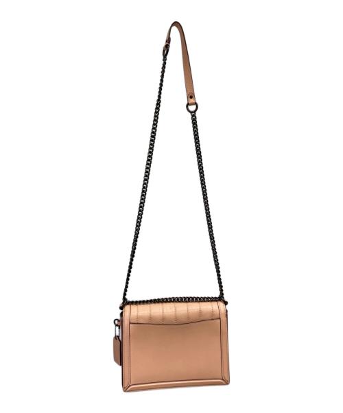 COACH（コーチ）COACH (コーチ) ハットンショルダーバッグウィズキルティング ピンク サイズ:表記なしの古着・服飾アイテム