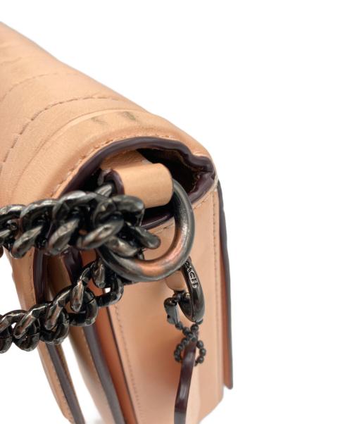 COACH（コーチ）COACH (コーチ) ハットンショルダーバッグウィズキルティング ピンク サイズ:表記なしの古着・服飾アイテム