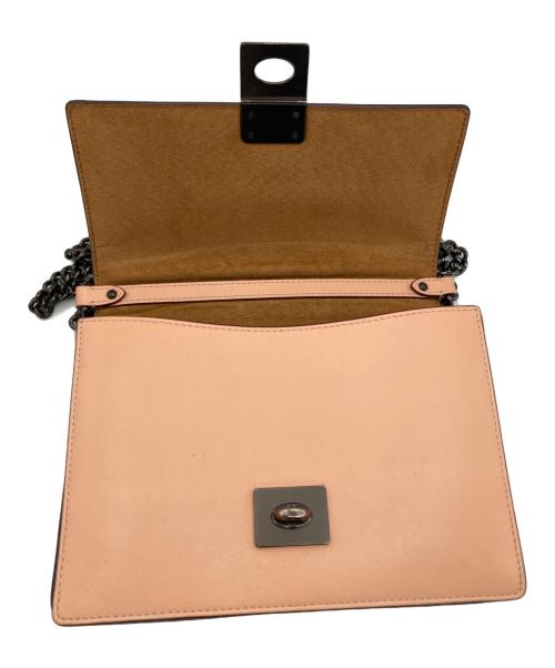 COACH（コーチ）COACH (コーチ) ハットンショルダーバッグウィズキルティング ピンク サイズ:表記なしの古着・服飾アイテム
