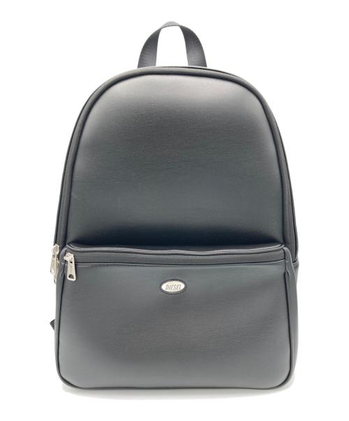 DIESEL（ディーゼル）DIESEL (ディーゼル) DSL OVAL BACKPACK（オーバル バックパック） ブラック サイズ:表示なしの古着・服飾アイテム