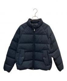 TOMORROW LAND（トゥモローランド）の古着「ウールシルクツイルダウンブルゾン」｜ネイビー