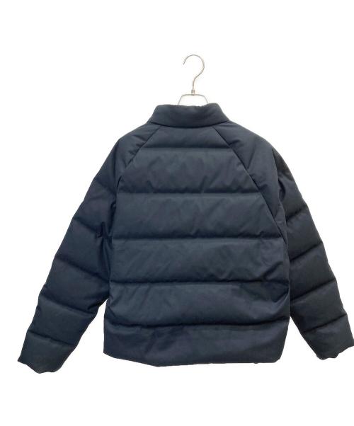 TOMORROW LAND（トゥモローランド）TOMORROW LAND (トゥモローランド) ウールシルクツイルダウンブルゾン ネイビー サイズ:Sの古着・服飾アイテム