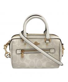 COACH（コーチ）の古着「2WAYミニショルダーバッグ」｜ホワイト