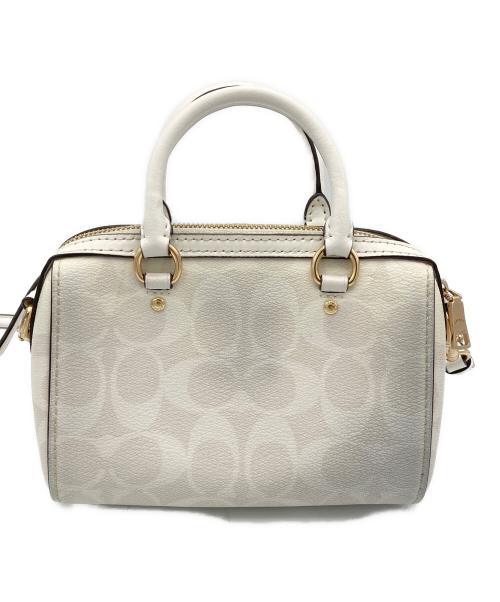 COACH（コーチ）COACH (コーチ) 2WAYミニショルダーバッグ ホワイト サイズ:表示なしの古着・服飾アイテム