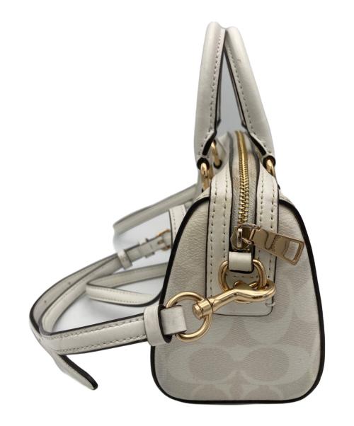 COACH（コーチ）COACH (コーチ) 2WAYミニショルダーバッグ ホワイト サイズ:表示なしの古着・服飾アイテム