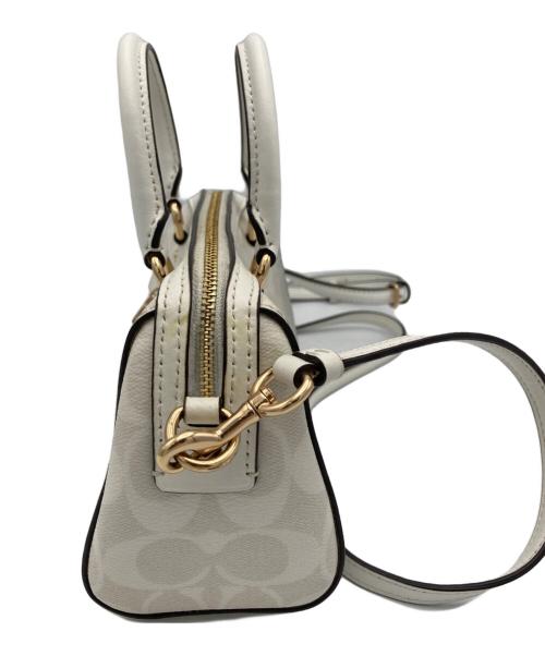 COACH（コーチ）COACH (コーチ) 2WAYミニショルダーバッグ ホワイト サイズ:表示なしの古着・服飾アイテム