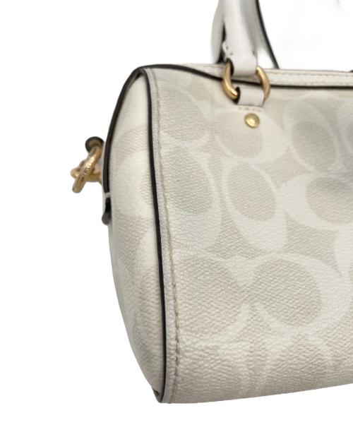 COACH（コーチ）COACH (コーチ) 2WAYミニショルダーバッグ ホワイト サイズ:表示なしの古着・服飾アイテム