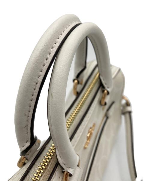 COACH（コーチ）COACH (コーチ) 2WAYミニショルダーバッグ ホワイト サイズ:表示なしの古着・服飾アイテム