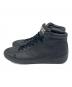 DIESEL (ディーゼル) S-LEROJI MID Dロゴハイトップレザースニーカー ブラック サイズ:27CM：10000円