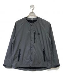 The Duffer of ST.George（ザ ダファーオブセントジョージ）の古着「MINOTEC タフタカーディガンブルゾン」｜グレー