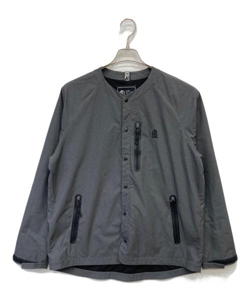 The Duffer of ST.George（ザ ダファーオブセントジョージ）The DUFFER of ST.GEORGE (ザ ダファーオブセントジョージ) MINOTEC タフタカーディガンブルゾン グレー サイズ:Ⅼの古着・服飾アイテム