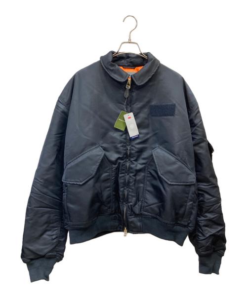 CAHLUMN（カウラム）CAHLUMN (カウラム) FREAK'S STORE (フリークスストア) Magazine Pocket Flight Jacket “CWUー45P”（マガジンポケットフライトジャケット） ブラック サイズ:XXL 未使用品の古着・服飾アイテム