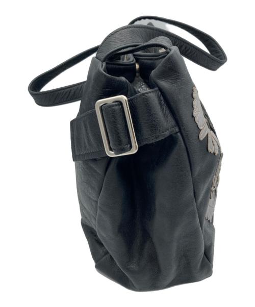 Susannah Hunter（スザンナハンター）Susannah Hunter (スザンナハンター) 花柄ハンドバッグ ブラック サイズ:表示なしの古着・服飾アイテム