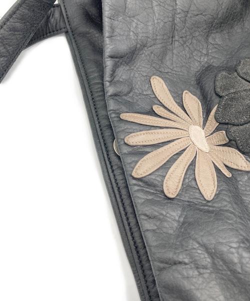 Susannah Hunter（スザンナハンター）Susannah Hunter (スザンナハンター) 花柄ハンドバッグ ブラック サイズ:表示なしの古着・服飾アイテム