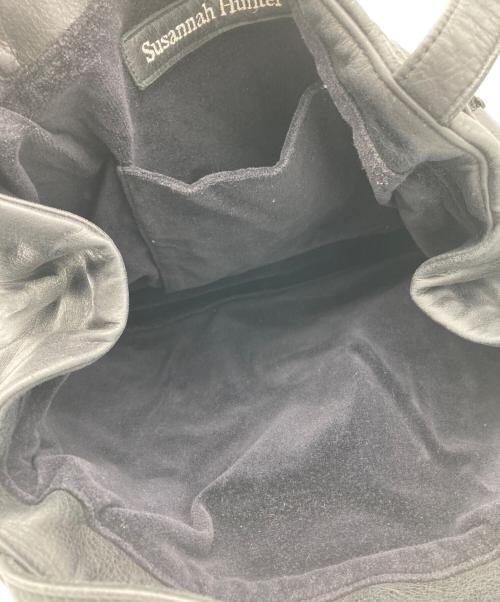 Susannah Hunter（スザンナハンター）Susannah Hunter (スザンナハンター) 花柄ハンドバッグ ブラック サイズ:表示なしの古着・服飾アイテム