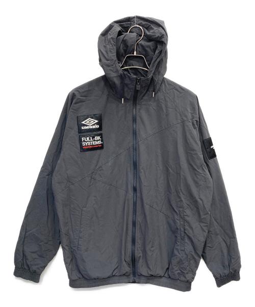 UMBRO（アンブロ）UMBRO (アンブロ) FULL-BK (フルビーケー) ATMOS (アトモス) BREAKER JACKET/ブレーカージャケット ブラック サイズ:Lの古着・服飾アイテム