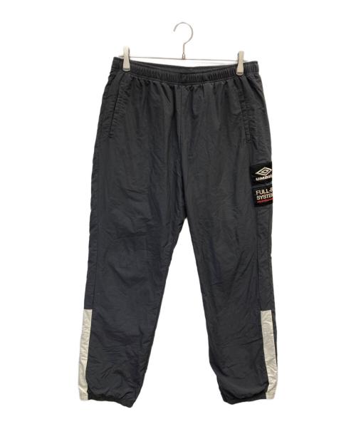 UMBRO（アンブロ）UMBRO (アンブロ) FULL-BK (フルビーケー) ATMOS (アトモス) BREAKER PANTS ブラック サイズ:Lの古着・服飾アイテム