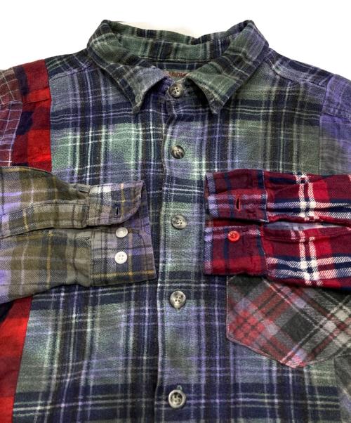 Rebuild by Needles（リビルドバイニードルス）Rebuild by Needles (リビルドバイニードルス) 再構築シャツ マルチカラー サイズ:表示なしの古着・服飾アイテム