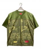 SUPREMEシュプリーム）の古着「Ronin Football Jersey」｜カーキ