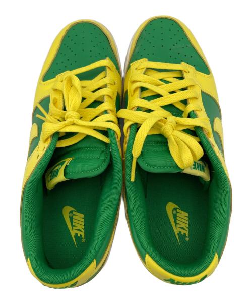 NIKE（ナイキ）NIKE (ナイキ) Dunk Low REVERSE BRAZIL グリーン×イエロー サイズ:28.5cmの古着・服飾アイテム