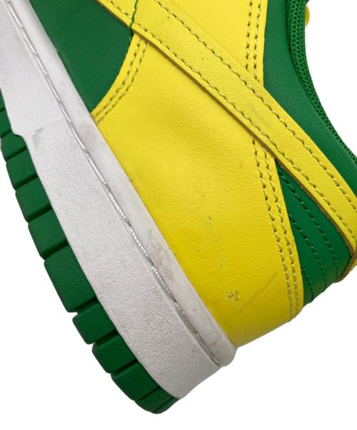 NIKE（ナイキ）NIKE (ナイキ) Dunk Low REVERSE BRAZIL グリーン×イエロー サイズ:28.5cmの古着・服飾アイテム