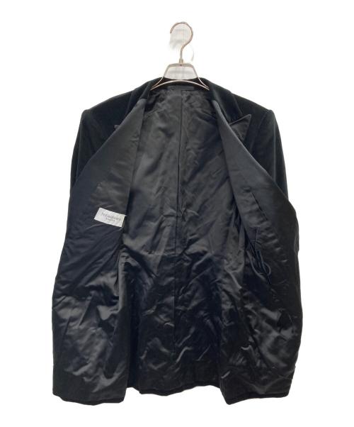 Yves Saint Laurent（イヴサンローラン）Yves Saint Laurent (イヴサンローラン) ベロアタキシードジャケット ブラック サイズ:50の古着・服飾アイテム